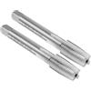 QUARKZMAN 2 Pz Maschio A Mano Per Filettatura 1/2-20 UNF 2B Stile Smistato | Acciaio Rapido HSS6542, Scanalature Diritte, Utensile Per Maschiatura, Filetto Sinistro