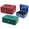 PEBSHOP Cassetta Portavalori (Maxi: 30x24x9 cm. - Colore Rosso)
