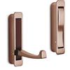 SOTECH Gancio Pieghevole per l'Ingresso Zilly 80 x 20 x 14 mm Rame Lucidato | Appendiabiti per Fresatura Fresare