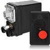 Shipenophy Pressostato del compressore d'aria, utensile pneumatico a foro singolo Regolatore di pressione dell'aria trifase 380V per l'industria per compressore