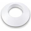 TYGERIX® Rosone Coprimuro Bianco in Gomma EPDM da 130 mm | Rosetta Copriforo Flessibile per Tubi di Caldaie Stufe e Qualsiasi Impianto | Universale | Resistente al Calore | Indeformabile