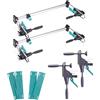 wolfcraft Set di montaggio per telaio porta PRO I 3676000 I Il set completo per il montaggio delle porte
