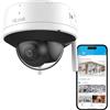 HiLook by Hikvision Telecamera per esterni WiFi 4MP 2560×1440 con visione notturna fino a 30 m, resistente alle intemperie, IP66, slot per schede SD, controllo app, per uso esterno visibile