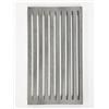 Leda Griglia per cenere 32 x 18 cm + 1 accendino Rotthues