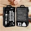 Generic Kit di cacciaviti di precisione 115 in 1, set di cacciaviti per computer portatili con 98 punte magnetiche, accessori per computer, kit di strumenti elettronici compatibile per tablet, PC, telefono