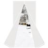 Risareyi Magnetica Tenda Termica Isolante Freddo e Caldo per Porte Finestre | 90x210cm, Bianco, Traslucido EVA Copertura Porta da Interno Esterno, Impermeabile, Antivento, Chiusura Automatica
