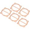 PATIKIL 5 Pezzi Kit Guarnizione Testata Compressore d'Aria in Rame | per 65mm Diametro Cilindri, 65mm, Sostituzione della Guarnizione