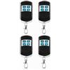 VINDENI Telecomando Cancello Universali, 4 Pezzi Telecomando 433 MHZ Universale | Telecomando Garage, Telecomando Cancello, 4 Pulsanti con Funzione di Duplicazione, per auto e Porte da Garage con Tapparelle