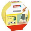 tesa Nastro da Imbianchino Professional - Giallo - 25m x 38mm | Nastro Adesivo per Imbianchini in Carta Washi extra Sottile - Per la Tinteggiatura sia in Interni che in Esterni