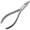 May Pinza Becchi Mezzi Tondi Acciaio Inox 15cm - Pinza Piegare Filo Gioielli, Orafo, Modellismo & Esercizi Dentali (MedAT), Precisione Inossidabile