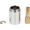 tecuro Set di prolunga da 40 mm per valvole UP DN 20/25/32 - ottone cromato