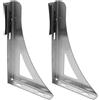 Hemobllo Staffa Scaldabagno in Acciaio Inossidabile 11.81X6.69X1.18In Supporto Montaggio a Parete Universale Per Scaldabagni Elettrici Design Compatto Per Pareti Cave E Spazi Ristretti