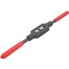 LIZEALUCKY Manico per giramaschi regolabile, chiave per alesatore con impugnatura per rubinetto in acciaio per maschi metrici M4-M12, utensile manuale per maschiatura alesatore per maschi, corpo pressofuso