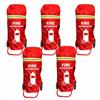 SHINETEC Copertura per estintore per carrello - Custodia protettiva antincendio con ruote resistente, resistente a graffi e graffi (adatta a 35 kg 5 pezzo)