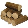 VIRIDEX Tronchetto di Faggio Pronto Fuoco per Stufe e Camini - 10 kg