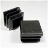 ajile - 4 pezzI - Inserto tappo quadrato CxC = 40 x 40 mm - NERO - EPC140