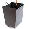 CRUCCOLINI TROLLEY WOOD BOX - CARRELLO PORTALEGNA O PELLET IN FERRO CON RUOTE PORTATA 200 KG