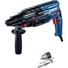 Bosch Professional Martello perforatore GBH 240 (con SDS plus, 790 W, incl. impugnatura supplementare, asta di profondità 210 mm, mandrino, valigetta)