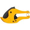 Generic Tagliatubi in PVC, taglia fino a 1-1/4 PEX, PVC, PPR, tubi in plastica e tubi idraulici, strumento di taglio in PVC a cricchetto con corpo in lega di alluminio, utensile da taglio rapido con una mano