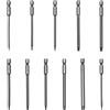 bayidun 11 Pz Torx Inserti per Avvitatore, 100mm Punte Magnetiche per Cacciavite | T6-T40, Attacco da 1/4, Acciaio S2, Set di Inserti Torx per avvitatori a impulsi