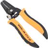 Generic Pinza spelafili professionale in acciaio al carbonio di alta qualità, 20,3 cm, con manico in PVC, per fili solidi da 10-22 AWG e 12-24 AWG