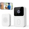 Nimbust Videocitofono Wireless con Telecamera 1080P HD, Campanello WiFi 2.4GHz con Audio Bidirezionale, Visione Notturna, Rilevamento Movimento PIR, Campanello con Telecamera Senza Fili con App