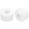 QUARKZMAN 15pz Perline Isolanti in Ceramica 4,2mm x 8mm x 7mm per Fascio | Fascio di Fili Elettronici Isolamento Protezione Termica Tubo Ceramico a Forma Rotonda, di Cavi, Protezione Filo
