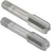 Cinrusge Set di 2 maschi a mano metrici, M16 x 1 mm, filettatura destra | Il set di rubinetti metrici M16X1 è realizzato in lega di acciaio per utensili, include rubinetto conico+rubinetto inferiore