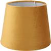 Tiiyee Paralume in Tessuto E27 E14 Decorativo Conico in Velluto Oro per Lampade da Tavolo e da Comodino Facile da Installare Aggiunge Eleganza
