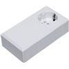 TRU Components Components 44010004 TRU ESO 1250 E - Custodia a spina 125 x 67 x 50 in policarbonato, ABS grigio chiaro, 1 pezzo