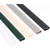 Panorama24 Clip di fissaggio per frangivista in PVC, grigio RAL7040, 50 pezzi, guide di bloccaggio per frangivista/protezione dal vento per giardino e recinzione, frangivista per recinzione a doppia