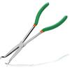 Generic Pinze a becco lungo con anello per rimuovere candele di accensione e presa del tubo flessibile da 27,9 cm, diametro 1/2 pollici