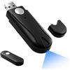pokurui Telecamera Spia Chiavetta USB 1080P Mini Telecamera Interno Spia Nascosta | 128GB di Memoria,Rilevamento del Movimento,Registrazione in Loop, per Riunioni e Raccolta di Prove,Batteria 2 ore di