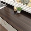 Yullpaper Carta Da Parati Effetto Legno Marrone Scuro Rivestimento Cucina Vinile Adesivo Carta Da Parati Autoadesativa Per Soggiorno Bagno Lavabile Rotolo Plastica Adesiva Per Mobili 40cm x 200cm