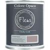 FLEUR DESIGNER'S PAINT | Pittura Chalk Paint Opaca, 750 ml, Senza Carteggiare, Multisuperficie, Colore F16 Indian Elephant, Effetto Gesso, Per Pareti e Mobili, Extra Opaco, Ad Acqua, Made in Italy