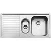 Smeg Alba LL102S-2 - Lavello da incasso a 1,5 vasca, 100 cm
