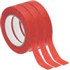 PATIKIL 3 Rotoli 20 M x 1.9 CM Nastro Per Pittura Adesivo Per Arti Rosso | Artigianato Etichette, Nastro Adesivo
