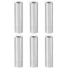 PATIKIL 6pz Distanziali Alluminio M3 3mm ID x 5mm OD x 20mm L Viti Argento | Distanziali Metallici M3 Alluminio, Distanziali Filettati, Colonna Standoff Femmina, per Auto Rc Droni Schede Madri