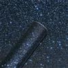 Yullpaper Carta Da Parati Glitterata Nera Blu Per Camera Da Letto Carta Adesiva Per Mobili Armadio Carta Adesiva Per Pareti Pellicola Decorativi Nero Blu Plastica Adesiva Per Mobili Bambini 40 x 200cm