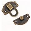 SagaSave Set di Chiusure per Scatole Mini Chiusura a Scatto per Portagioie, Gancio di Fermo, Fibbia di Ferro, Serratura per Cassetti di Mobili in Legno, Armadio