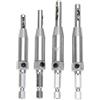 F.T. Set di 4 punte da trapano HSS autocentranti per la lavorazione del legno, per porte e finestre, cassetti (5/64, 7/64, 9/64, 11/64)