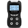 NMVB Rilevatore Multi-Gas Portatile 4 misuratore del Monitor del Gas del Monitor del Gas analizzatore Co H2S O2 LEL 4 in 1 rilevatore di Gas per l'industria (Color : PLT840 B)