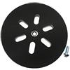 LICHIFIT - Platorello abrasivo per smerigliatrice orbitale a 6 fori, 150 mm