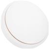 NUOBESTY Copri Lampada Soffitto Circolare a Baionetta in Pvc, Facile Pulizia | Diffusore Luce Uniforme, Installazione Semplice, Forma Fungo, per Sala da Pranzo e Camera da Letto