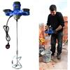 DayPlus Frullatore portatile per cemento paddle mixer, miscelatore elettrico a mano malta betoniera, regolabile 6 velocità per miscelare cemento, vernice, calcestruzzo, alimentazione