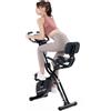 CITYSPORTS GEARSTONE Speedbike D3 cyclette, bici fitness pieghevole, indoor cycling magnetoresistivo classe 12, con display LCD, monitoraggio del battito cardiaco X-BIKE, F-BIKE