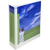 Exacompta - Cod. 53955E - 1 Raccoglitore a leva personalizzabile Kreacover® con anelli D - Copertina foderata PP con tasca fronte/dorso - Dorso 75mm - F.to esterno 30x32cm per A4 maxi - Bianco