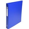 Exacompta - 51382E - 1 Raccoglitore Foderato Polipropilene - 4 Anelli Tondi 25 mm in Terza di Copertina - Dorso 40 mm - F.to Esterno 25.5x32 cm per A4 - Colore Blu