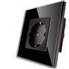 CNBINGO M1-P111 presa Schuko singola | nero - molto buono