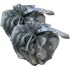 Hydrea London Hydréa London Grande spugnetta esfoliante per il corpo, scrunchie/buffer - Confezione da 2 pezzi (grigio)